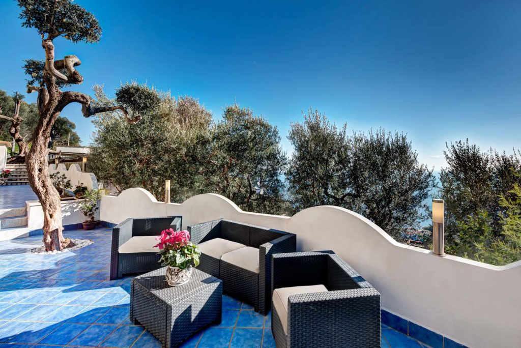 Another external area of villa islamorada in nerano Amalfi coast 5 min far from marina del Cantone Massa Lubrense